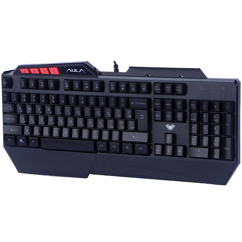 کیبورد و موس گیمینگ آئولا T650 + هدست و پد موس