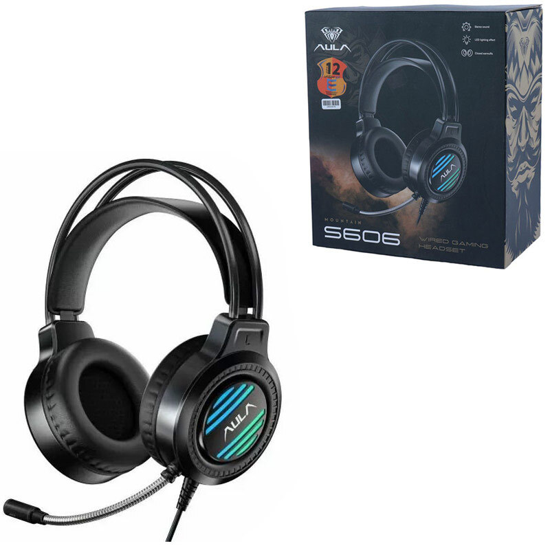 هدست گیمینگ سیم دار Aula S606