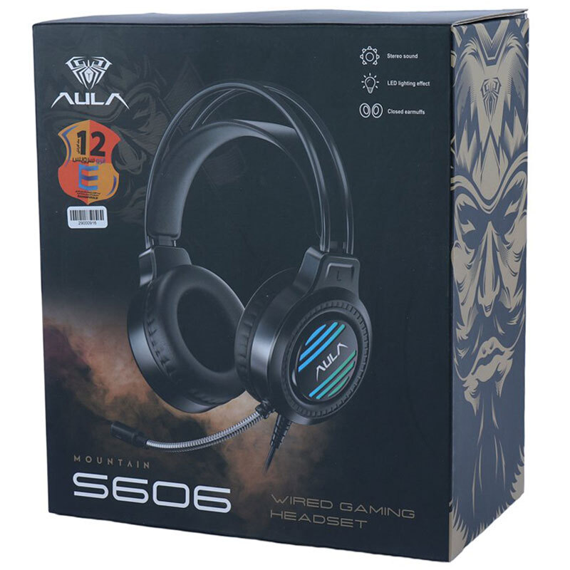 هدست گیمینگ سیم دار Aula S606