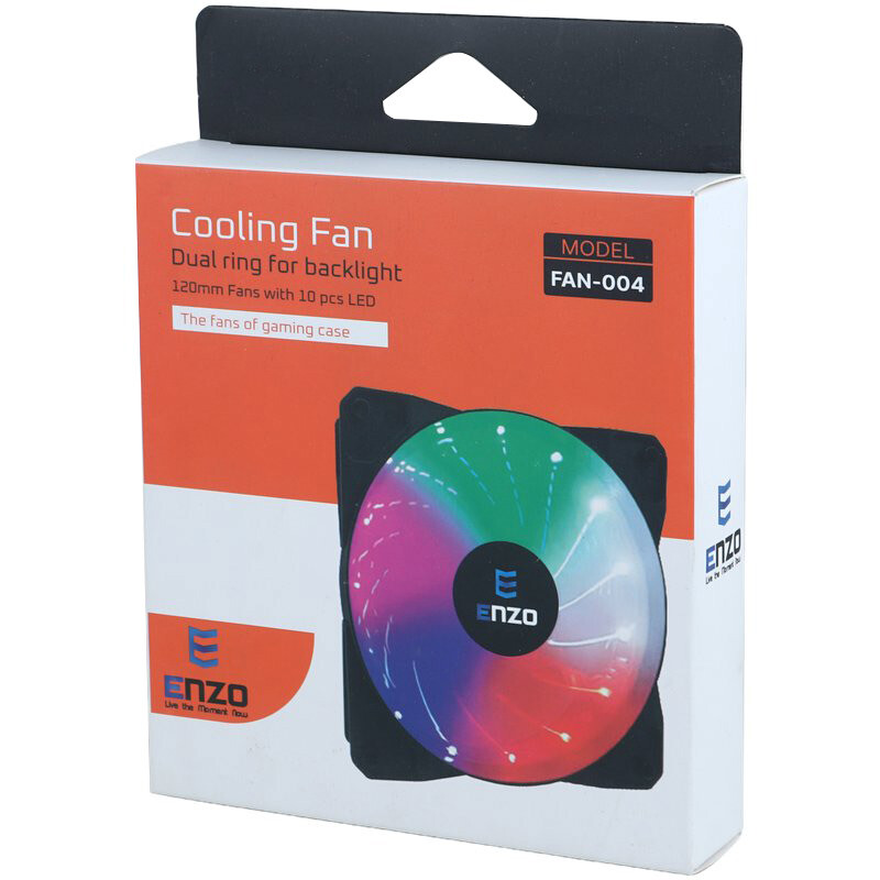 فن کیس انزو FAN-004 RGB