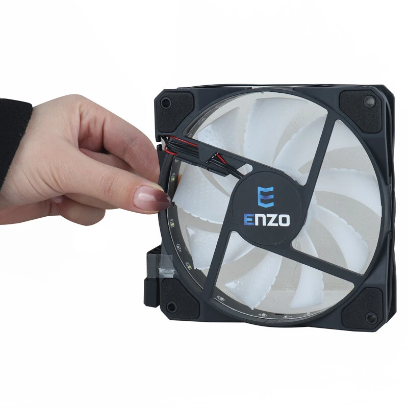فن کیس انزو FAN-004 RGB سایز 120 میلی متری