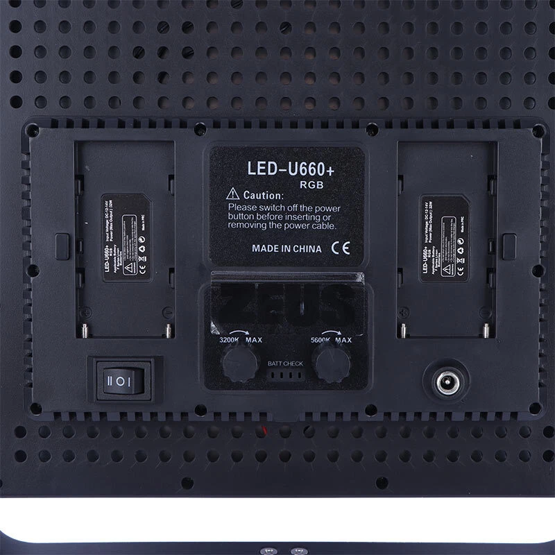 نور ثابت زئوس BK-660 RGB