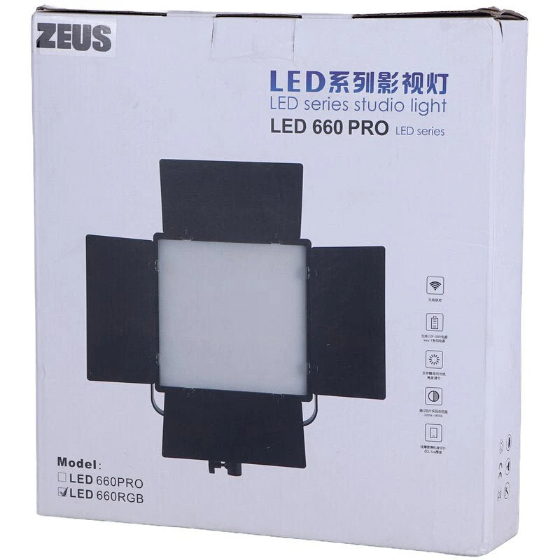نور ثابت زئوس BK-660 RGB