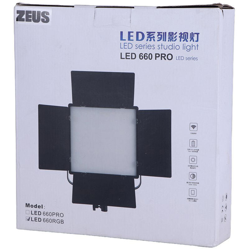 نور ثابت زئوس BK-660 RGB