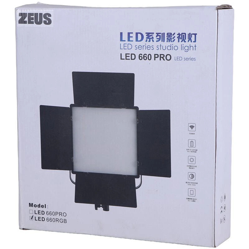 نور ثابت زئوس BK-660 RGB