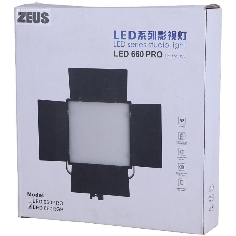 نور ثابت زئوس BK-660 RGB