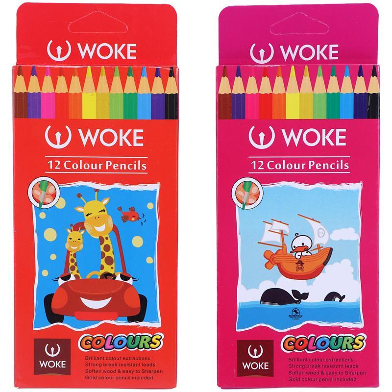 مداد رنگی 12 رنگ وک 12-9403