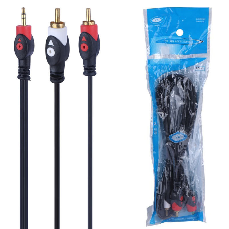 کابل 1 به 2 صدا Yexin YX 1.5m