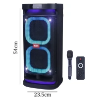 اسپیکر چمدانی بلوتوثی ایکس او XO-F58 + میکروفون و ریموت کنترل