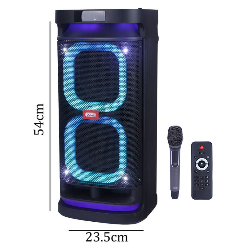 اسپیکر چمدانی بلوتوثی ایکس او XO-F58 + میکروفون و ریموت کنترل