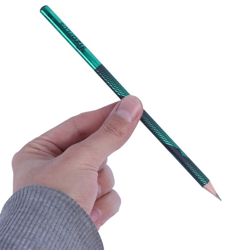 مداد مشکی طرح دار تیزو بسته 72 عددی