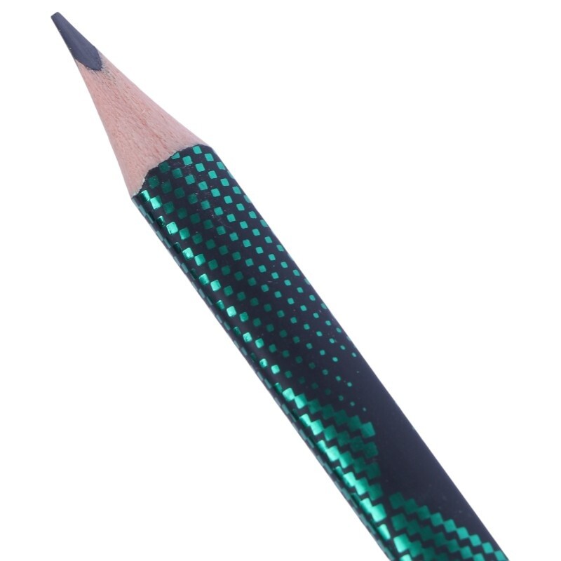 مداد مشکی طرح دار تیزو بسته 72 عددی