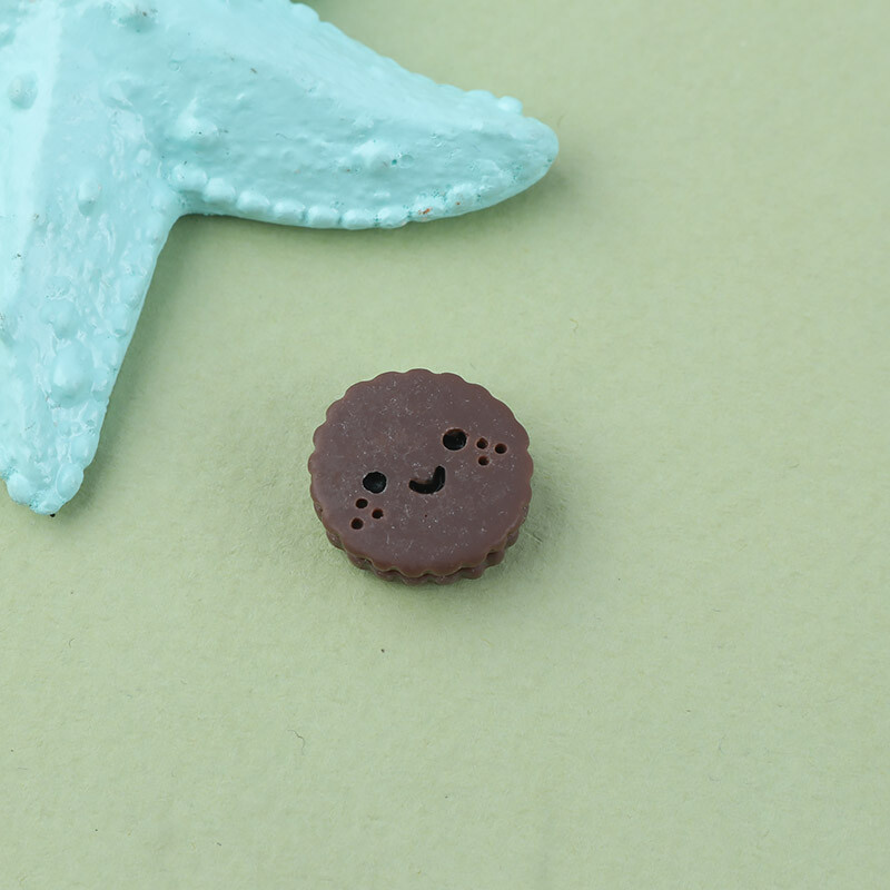 استیکر برجسته فانتزی موبایل طرح خوراکی بسته 10 عددی