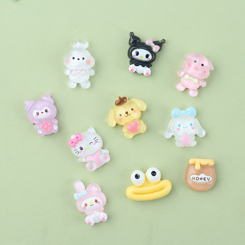 استیکر سرامیکی برجسته فانتزی موبایل بسته 10 عددی