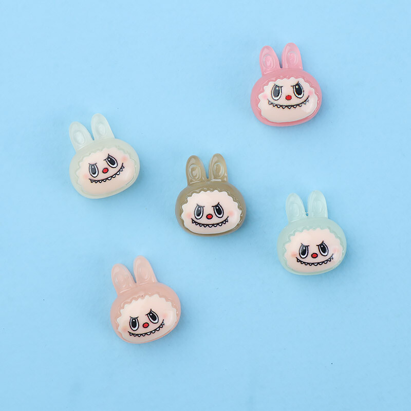 استیکر برجسته فانتزی موبایل طرح لبوبو شب تاب