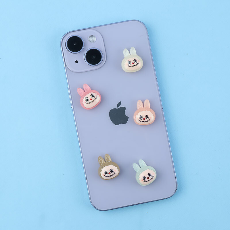 استیکر برجسته فانتزی موبایل طرح لبوبو شب تاب