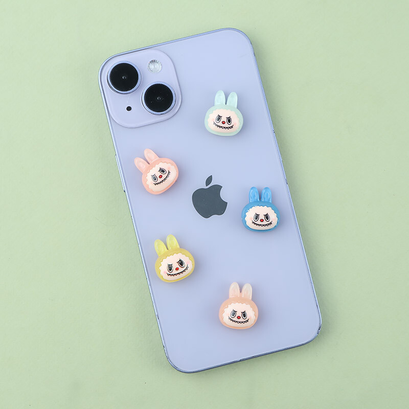 استیکر برجسته فانتزی موبایل طرح لبوبو بسته 5 عددی