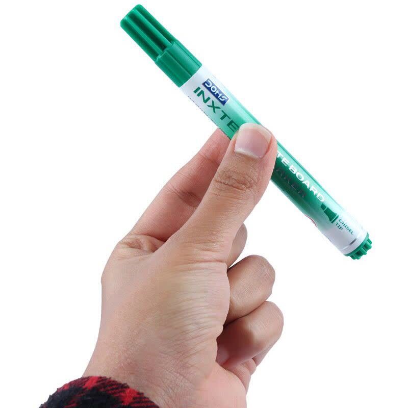 ماژیک وایت برد دامس نوک تخت Inxten بسته 12 عددی