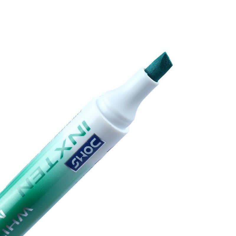 ماژیک وایت برد دامس نوک تخت Inxten بسته 12 عددی