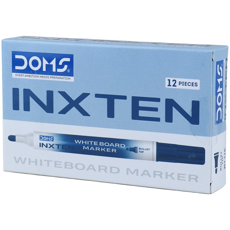 ماژیک وایت برد دامس نوک گرد Inxten 80833 بسته 12 عددی