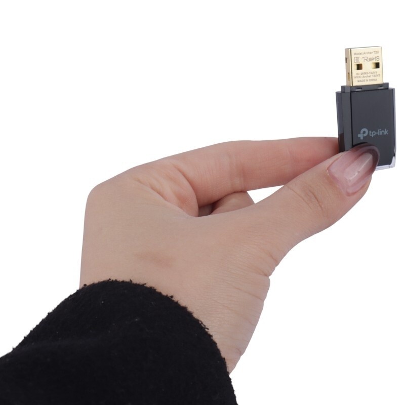 کارت شبکه بی سیم TP-LINK Archer T2U Nano AC600 433Mbps