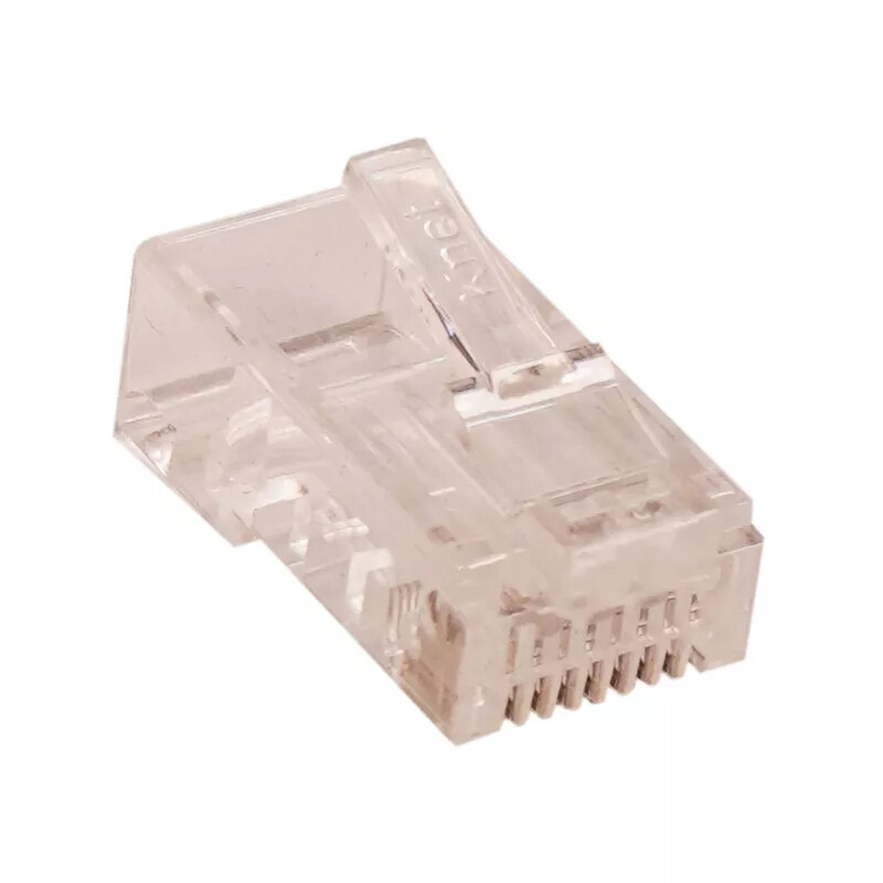 سوکت شبکه Knet K-N105 RJ45 Cat6 SFTP بسته 100 عددی