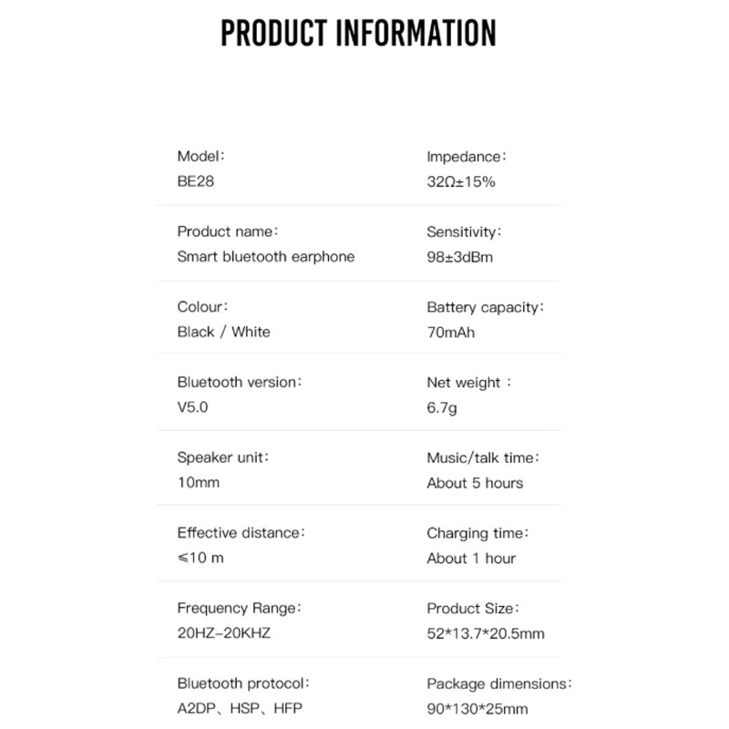 هندزفری بلوتوث تک گوش ایکس او XO-BE28