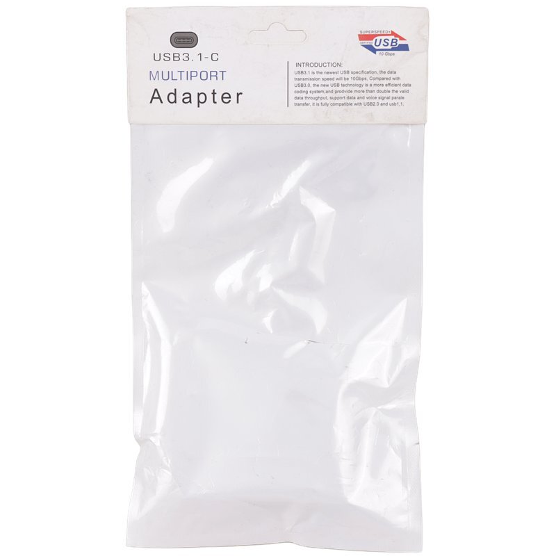 تبدیل Type-C به VGA/USB3.0/Type-C ایکس فورتک X4Tech