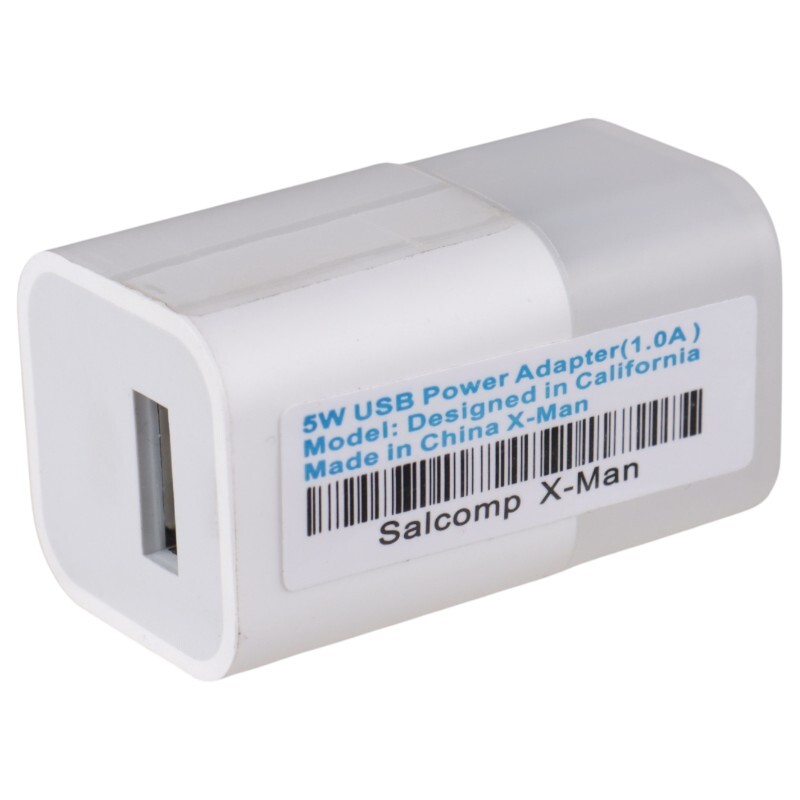 شارژر دیواری اورجینال 5 وات فاکس کان Salcomp X-Man شرینک