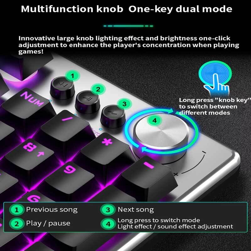 کیبورد گیمینگ آئولا Wind F2028