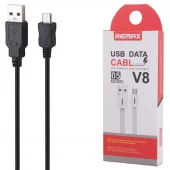 کابل میکرو یو اس بی فست شارژ ریمکس V8-05 High Copy طول 0.9 متر