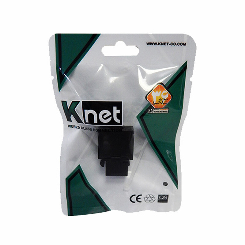کیستون جک قفلی 180 درجه K-net K-N1084 Cat6