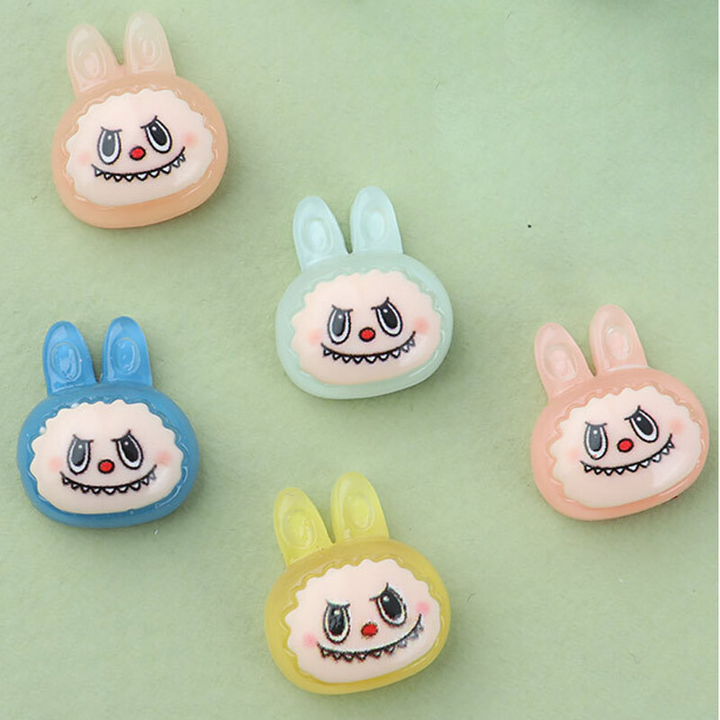 استیکر برجسته فانتزی موبایل طرح لبوبو بسته 5 عددی