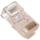 سوکت شبکه K-net K-N105 RJ45 Cat6 UTP بسته 100 عددی