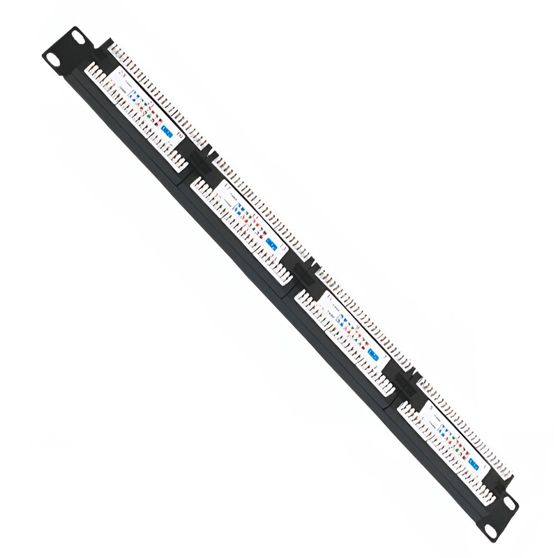 پچ پنل 24 پورت CAT6 UTP کی نت K-N1062 تست فلوک