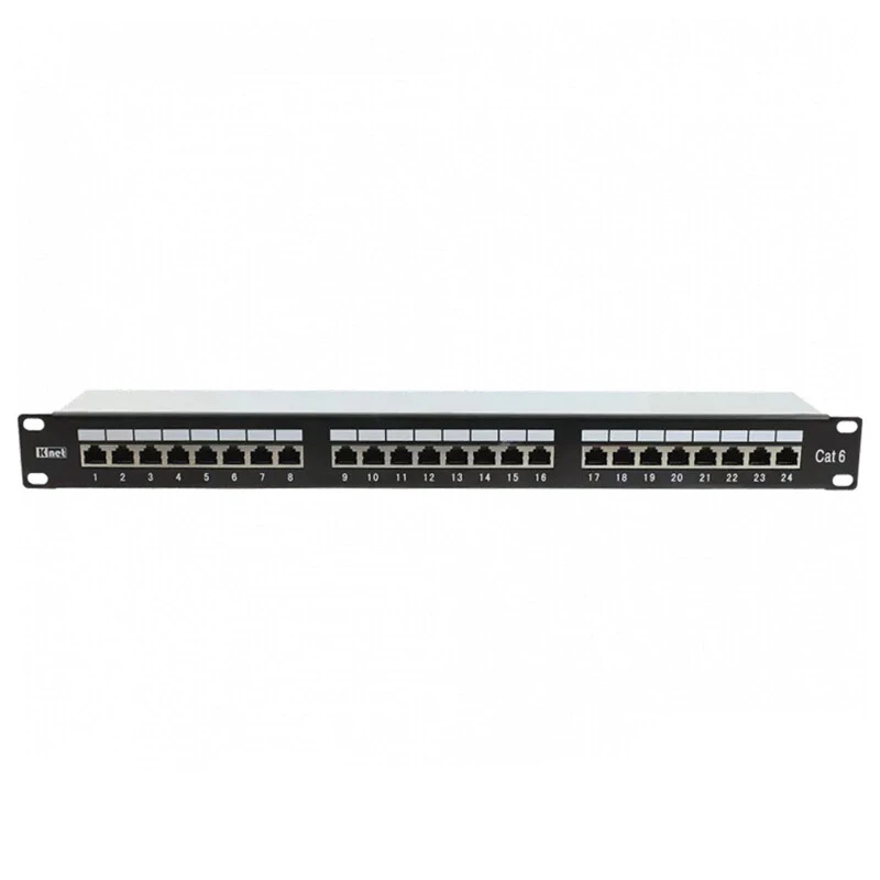 پچ پنل 24 پورت CAT6 SFTP کی نت K-N1121 تست فلوک
