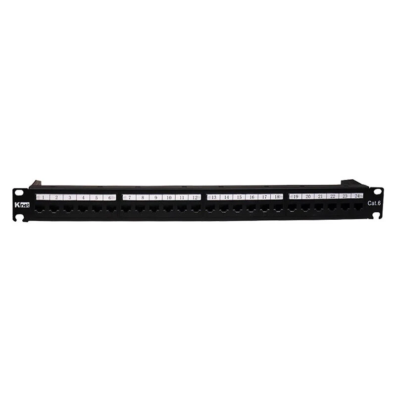 پچ پنل 24 پورت CAT6 UTP کی نت K-N1063 تست فلوک