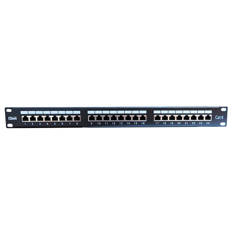 پچ پنل 24 پورت CAT6 SFTP کی نت K-N1121 تست فلوک