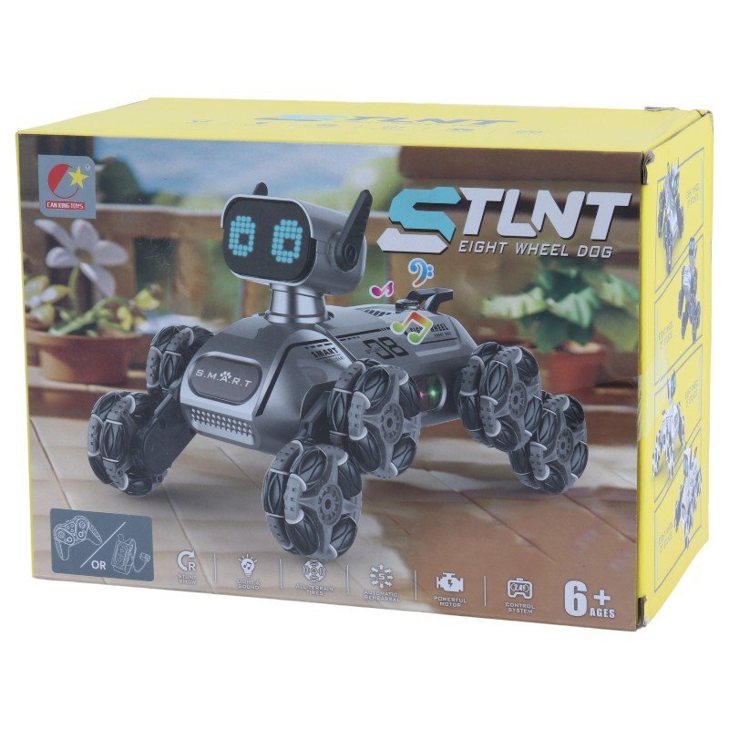 ربات کنترلی سگ 8 چرخ هوشمند Can Xing Toys Behtoys-102 STLNT کد 102