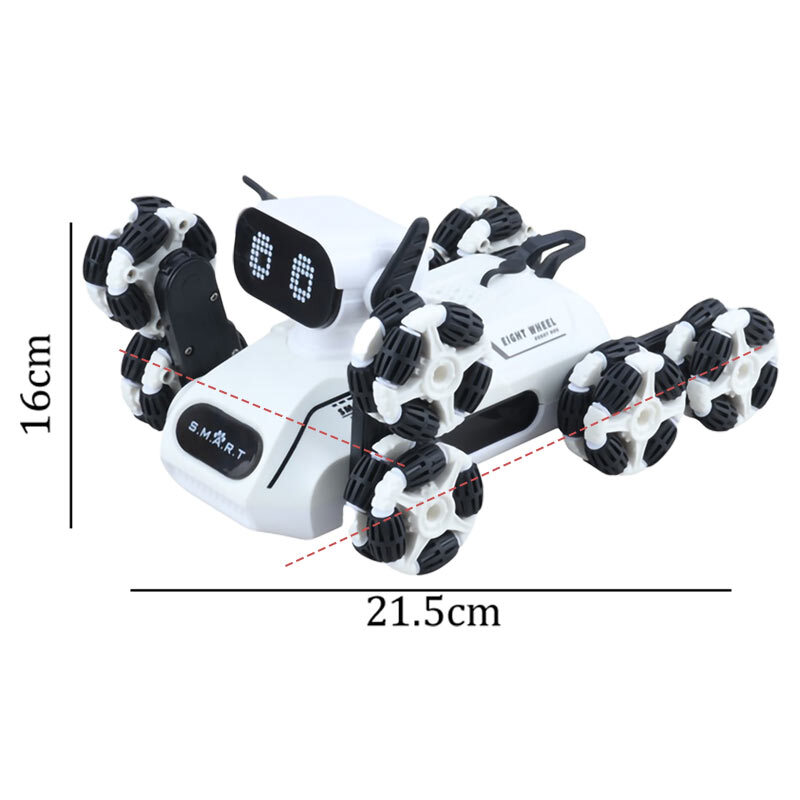 ربات کنترلی سگ 8 چرخ هوشمند Can Xing Toys Behtoys-102 STLNT کد 102