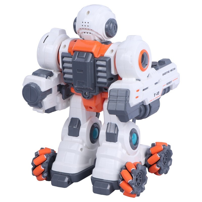 ربات کنترلی مبارز چرخ کپسولی تیر ژله ای دودزا NO.288A-4 کد 54