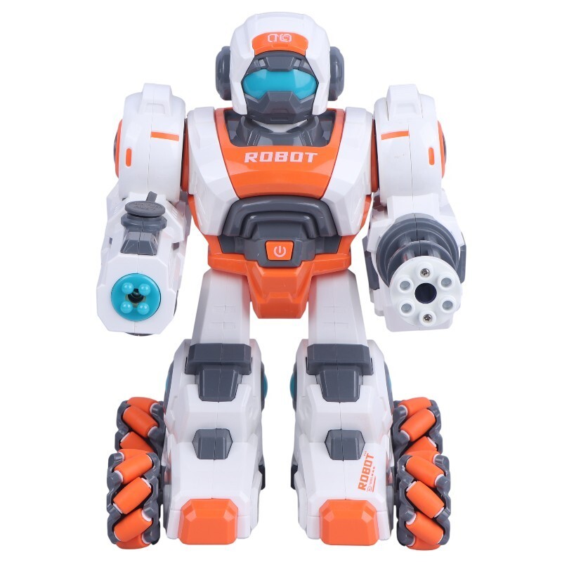 ربات کنترلی مبارز چرخ کپسولی تیر ژله ای دودزا NO.288A-4 کد 54