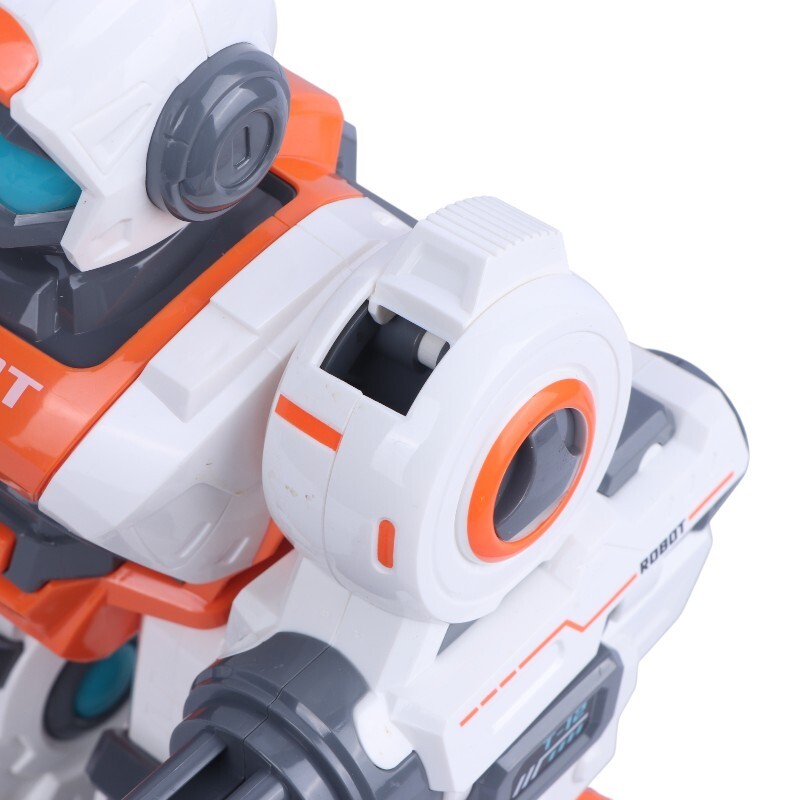 ربات کنترلی مبارز چرخ کپسولی تیر ژله ای دودزا NO.288A-4 کد 54