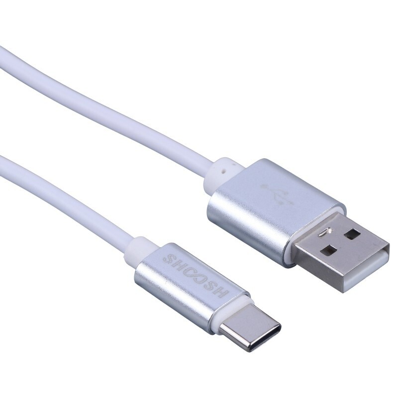 کابل تایپ سی فست شارژ 5 آمپر شوش SH66C طول 1.1 متر