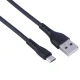 کابل میکرو یو اس بی فست شارژ 5 آمپر شوش SH402A طول 1.1 متر