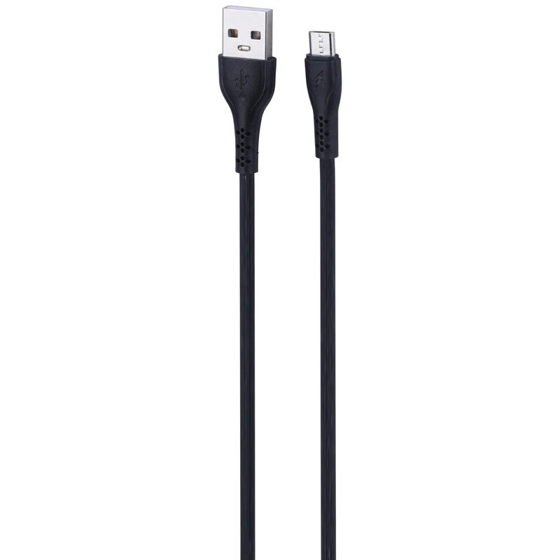 کابل میکرو یو اس بی فست شارژ 5 آمپر شوش SH402A طول 1.1 متر