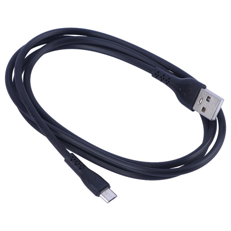 کابل میکرو یو اس بی فست شارژ 5 آمپر شوش SH402A طول 1.1 متر