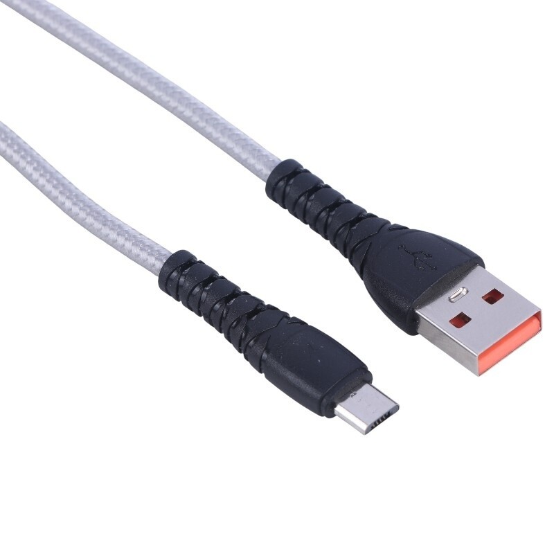 کابل میکرو یو اس بی فست شارژ 2.4 آمپر چرلو CH-V8K01 طول 1.1 متر