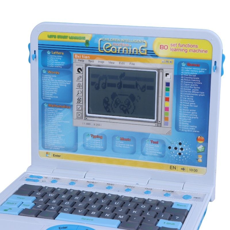 اسباب بازی لپ تاپ آموزشی 80 کاره بی تیان BT-251E کد 146
