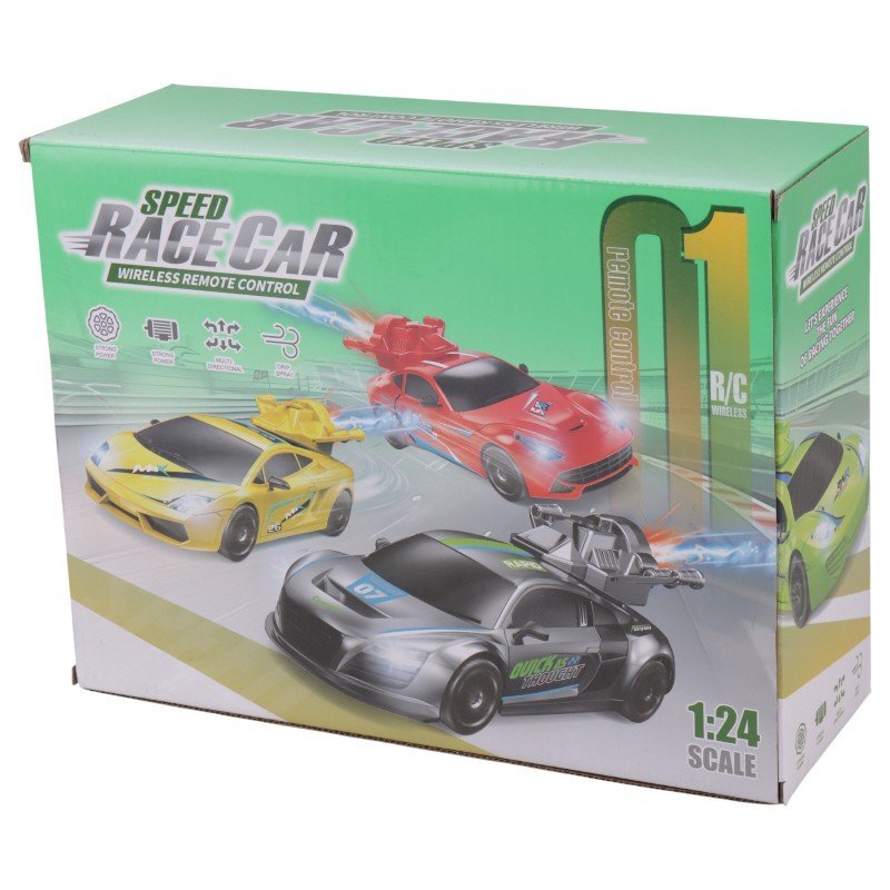 ماشین کنترلی شارژی دودزا Race Car Behtoys-174 کد 174